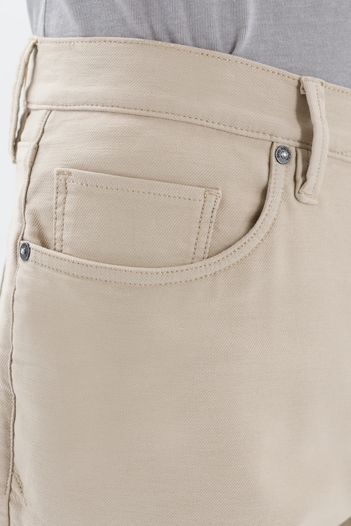 Athletic Comfort Jean - Putty - Image 7