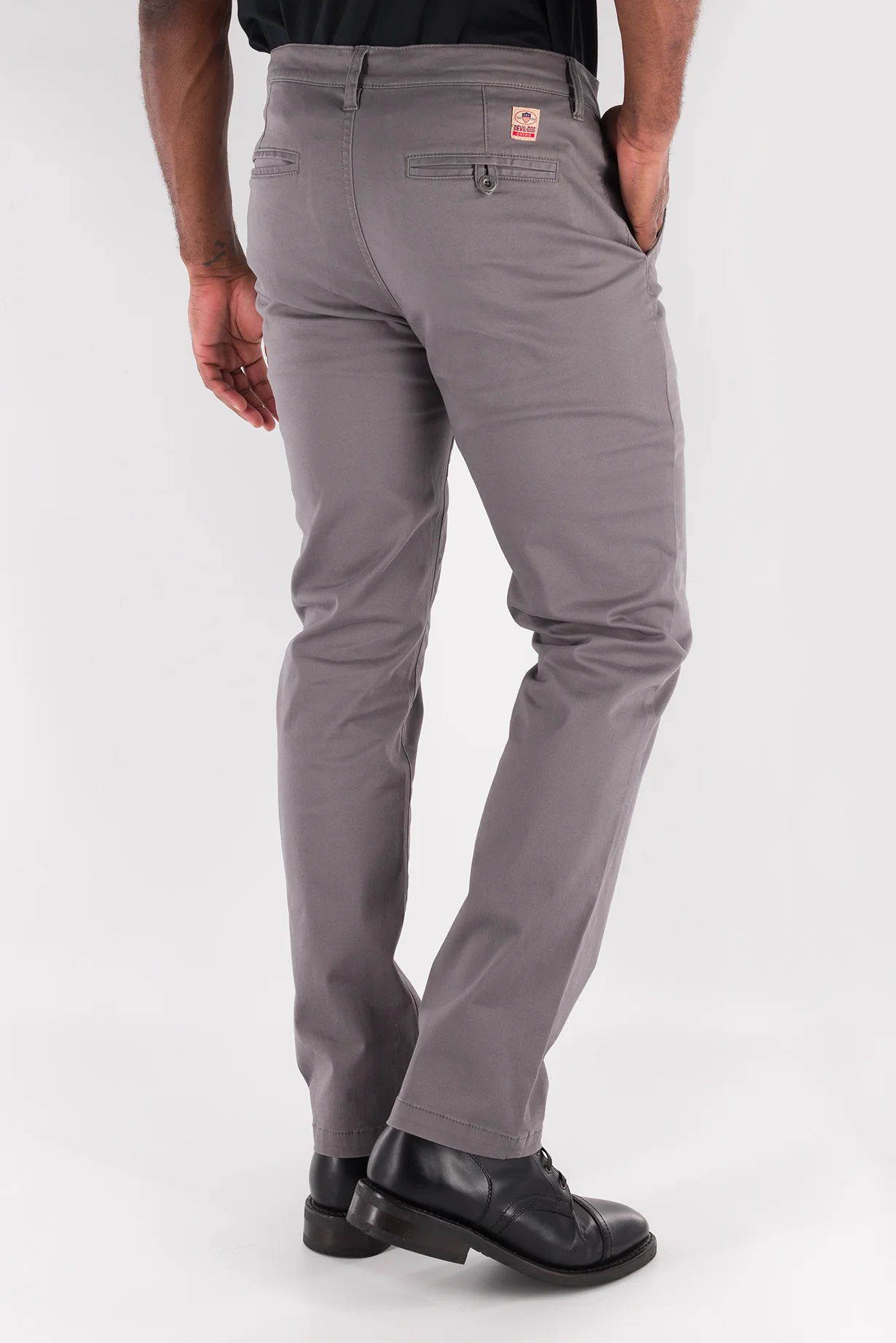 Chino Pant - Charcoal Grey - Image 4