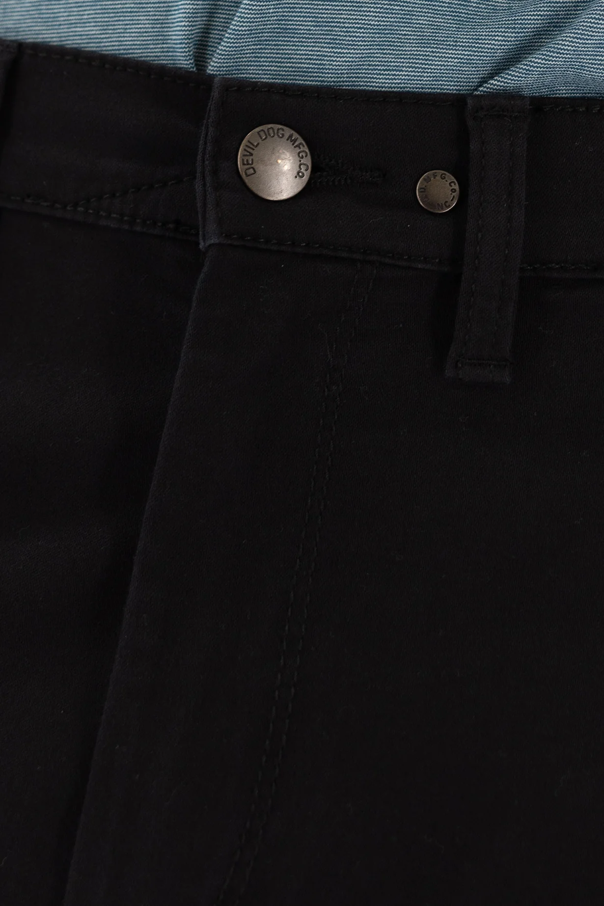 Chino Short 7" - Black - Image 6