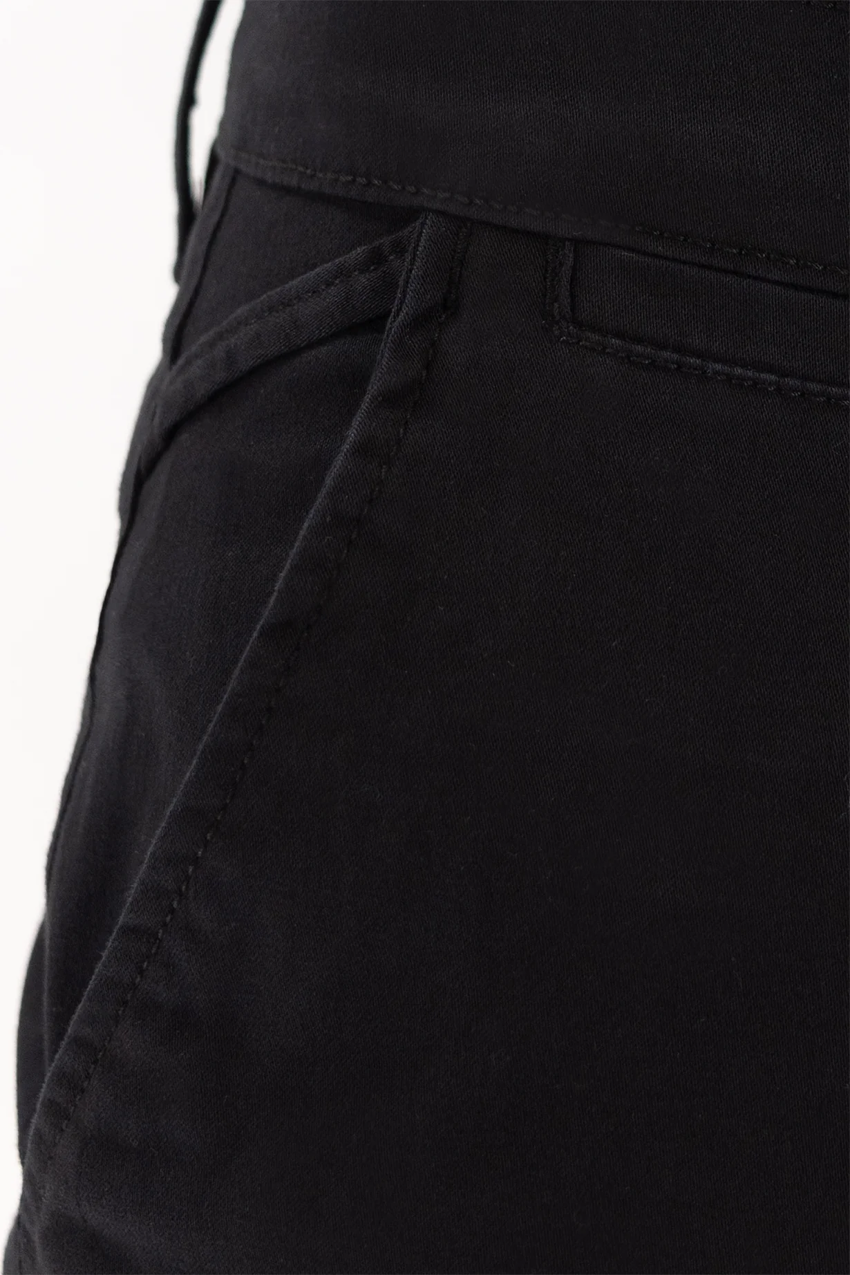 Chino Short 7" - Black - Image 7