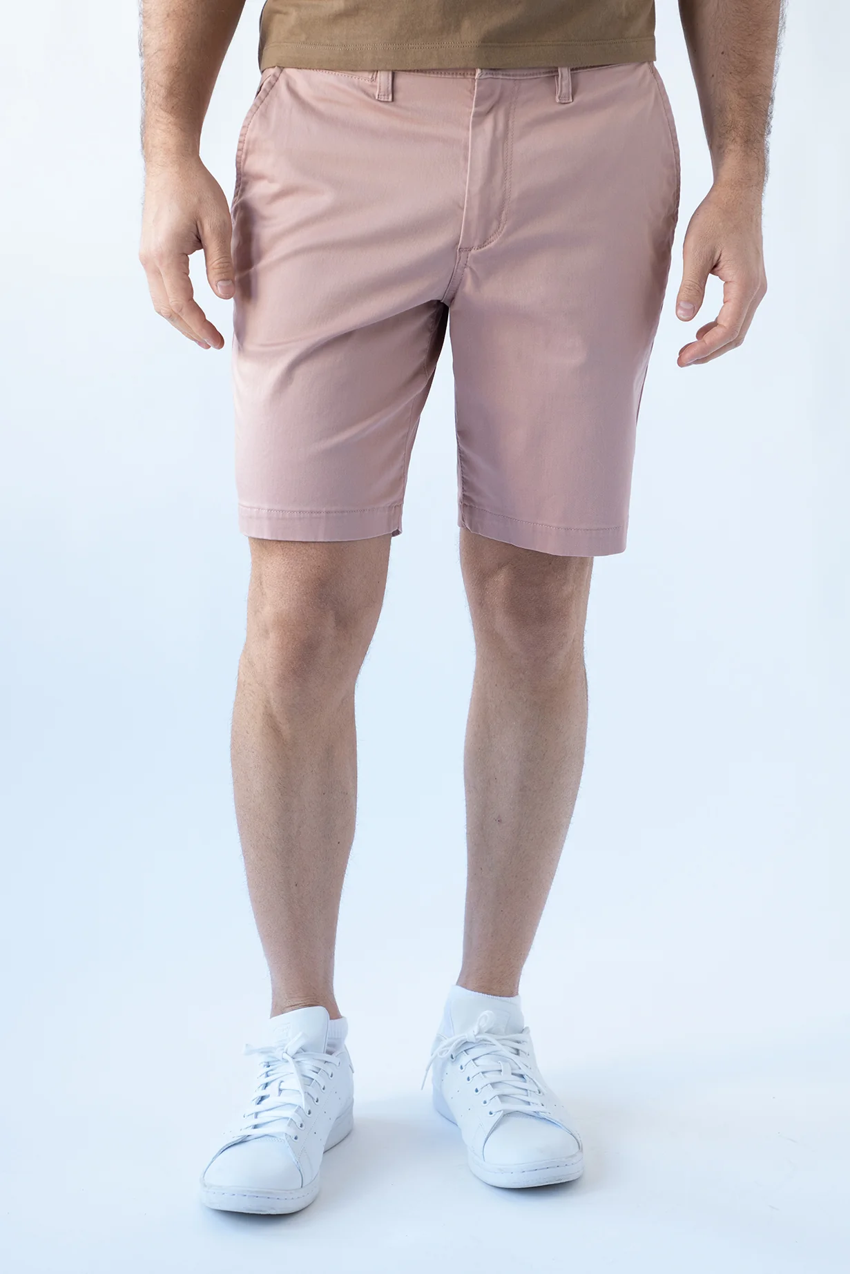 Chino Short 9" - Dusty Mauve - Image 2