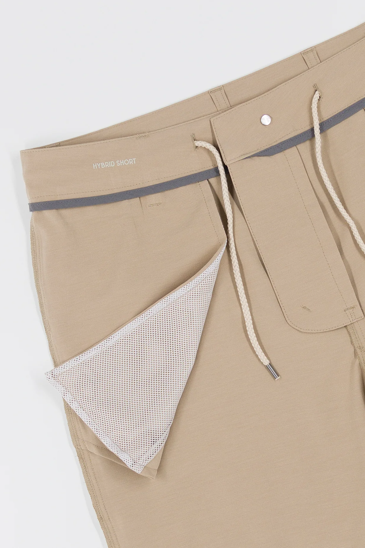 Hybrid Short 8" - Sand - Image 8