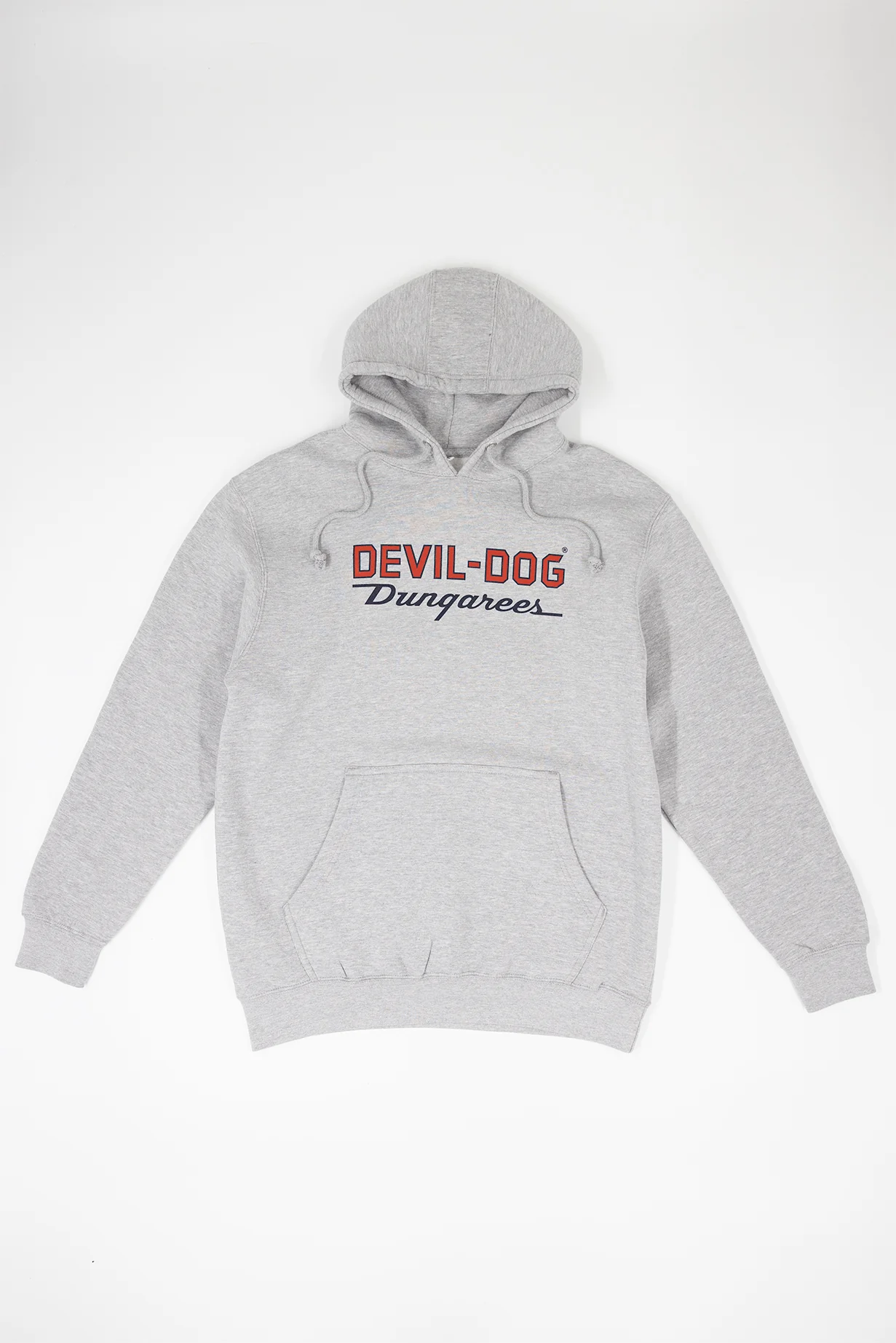 Logo Heavy Weight  Hoodie - Heather Grey - Image 3