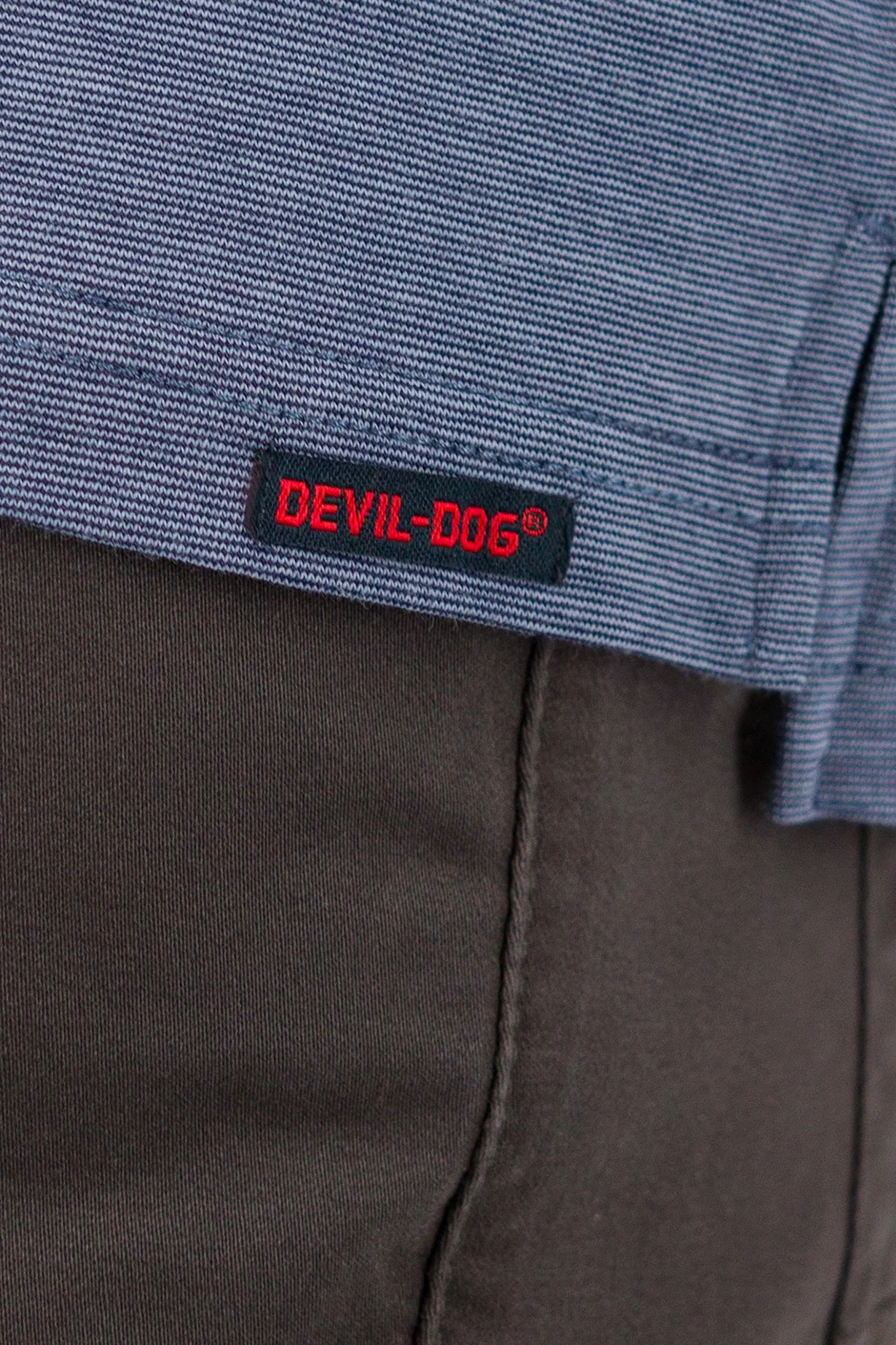 Performance Polo - Melange Navy Blue - Image 4